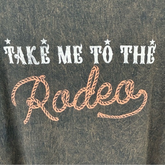 Sweet Claire "Take Me To The Rodeo" Graphic tee size: S/M - Picture 3 of 8
